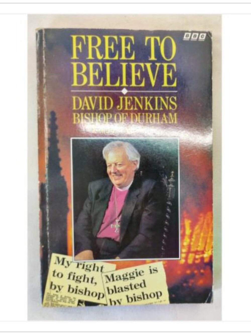 Free to Believe by David Jenkins 1991 Paperback ISBN 0563209143